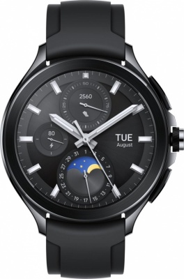 Watch 2 Pro | Smart watch | GPS (satellite) | AMOLED  always-on | 36 mm | Waterproof | Black