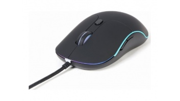 Gembird | Illuminated Large Size Mouse | MUS-UL-02 | Wired | USB | Black