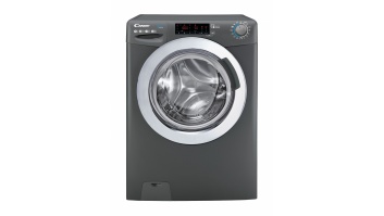 Candy| Veļas mašīna | CSS169TWMCRE/1-S | Energoefektivitātes klase A | Priekšējā iekraušana | Mazgāšanas jauda 9 kg | 1600 RPM | Dziļums 53 cm | Platums 60 cm | Displejs | LCD | Tvaika funkcija | NFC | Antracīts