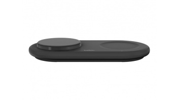 Belkin 2-in-1 Wireless Magnetic Charging Station with Qi2 (15W) | WIZ021vfBK