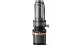 PHILIPS Flip&Juice blenderis, 1500W, melna un metāliska