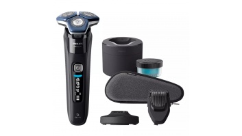 Akcija! PHILIPS Shaver series 7000, Wet& Dry skuveklis (lādējams), melns