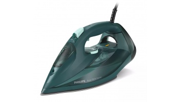 Akcija! PHILIPS 7000 sērijas Tvaika gludeklis, dziļa, opāla zaļa