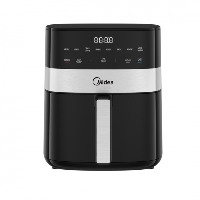 Midea MF-CN65E Air fryer digital, 6.5L, Black