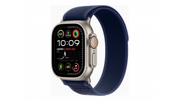 Apple Watch Ultra 2 GPS + Cellular 49mm Natural Titanium Case with Blue Trail Loop - M/L