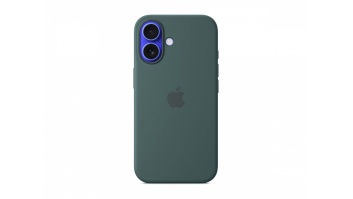 Apple iPhone 16 Silicone Case with MagSafe - Lake Green