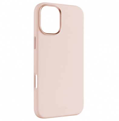 Fixed MagFlow | Back cover | Apple | iPhone 16 Plus | Liquid silicon | Pink