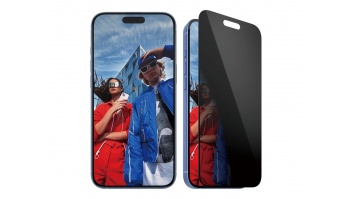 PanzerGlass Privacy Screen Protector iPhone 16 Plus / iPhone 15 Plus | Ultra-Wide Fit | PanzerGlass