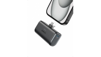 Anker Nano Power Bank 5000mAh, 22.5W, Built-In with USB-C Connector, Black | Anker