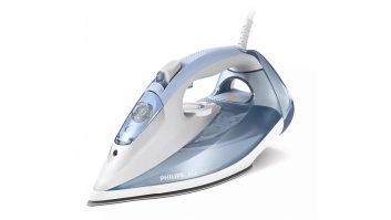 Philips | DST7011/20 | Steam Iron | 2600 W | Water tank capacity 300 ml | Continuous steam 45 g/min | Steam boost performance 220 g/min | Light Blue/Gray