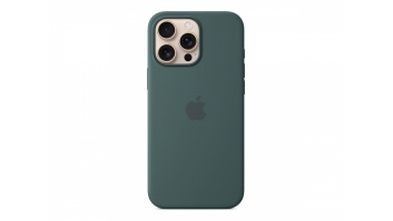 Apple iPhone 16 Pro Max Silicone Case with MagSafe - Lake Green
