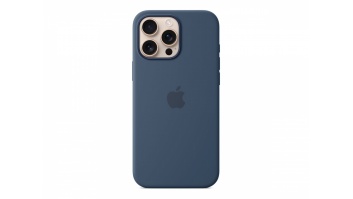 Apple iPhone 16 Pro Max Silicone Case with MagSafe - Denim