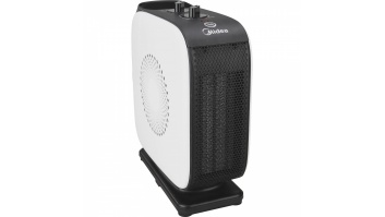 Midea Compact PTC Fan Heater | NTY15-19CA | Fan heater | 1500 W | Number of power levels 2 | Suitable for rooms up to 10 m² | White/Black