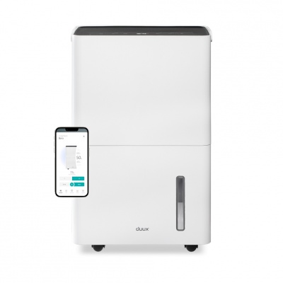 Duux Bora Smart Dehumidifier 20 L+Laundry Mode, Effective area 40m², White