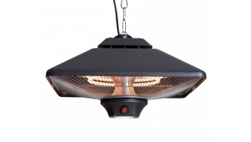 SUNRED | Heater | CE17SQ-B, Spica Bright Hanging | Infrared | 2000 W | Black | IP24