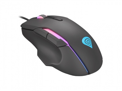 GENESIS Xenon 220 Gaming Mouse, 500 - 6400DPI, Wired, Black | Genesis