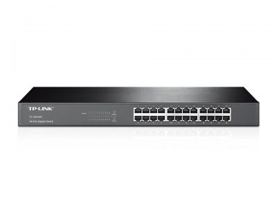 TP-LINK | 24-Port Gigabit Rackmount Switch | TL-SG1024 | Unmanaged | Rackmountable