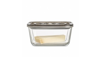 Caso | Glass Vacuum Container with Plastic Lid | VacuBoxx Eco L | Transparent