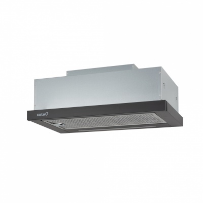 CATA TFH 6630 BK /A Hood, Energy efficiency class A+, Width 60 cm, Max 605 m³/h, Touch Control, LED, Black CATA