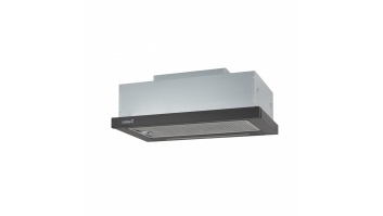CATA TFH 6630 BK /A Hood, Energy efficiency class A+, Width 60 cm, Max 605 m³/h, Touch Control, LED, Black CATA