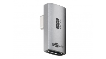 Goobay 74443 USB-C™ Adapter Vertical 90° Rotated, USB4™ | Goobay
