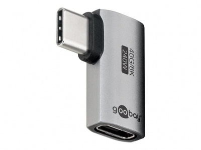 Goobay 74441 USB-C™ Adapter Horizontal 90°, USB4™ | Goobay