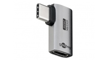 Goobay 74441 USB-C™ Adapter Horizontal 90°, USB4™ | Goobay