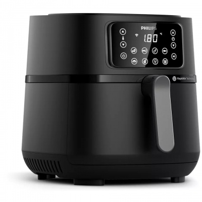 Akcija! Philips karstā gaisa katls XXL, 7.2l 2000W, melns