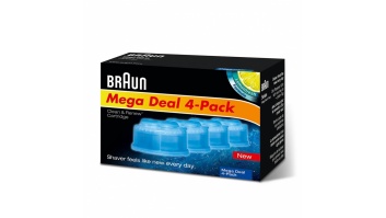 Braun | Refills 4 Pack | Clean and Renew CCR4 3+1