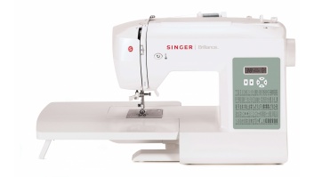Singer | Sewing Machine | 6199 Brilliance | Number of stitches 100 | Number of buttonholes 6 | White