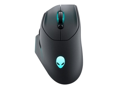 Dell | Gaming Mouse | AW620M | Wired/Wireless | Alienware Wireless Gaming Mouse | Dark Side of the Moon