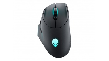 Dell | Gaming Mouse | AW620M | Wired/Wireless | Alienware Wireless Gaming Mouse | Dark Side of the Moon