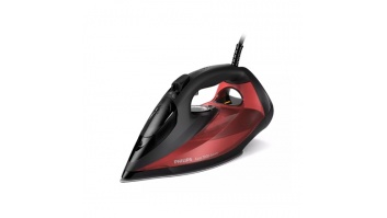 Philips | DST7022/40 | Steam Iron | 2800 W | Water tank capacity 0.3 ml | Continuous steam 50 g/min | Steam boost performance 250 g/min | Red/Black