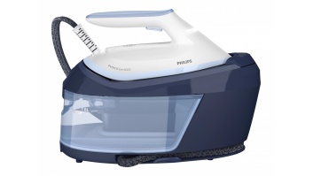 Philips | Steam Generator | PerfectCare PSG6026/20 | 2400 W | 1.8 L | 6.5 bar | Auto power off | Vertical steam function | Calc-clean function | Blue/White