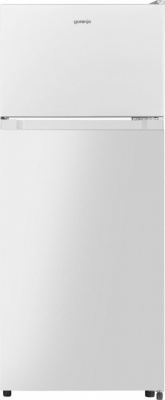 Gorenje | Ledusskapis/saldētava | RF212EPW4 | Brīvi stāvošs | 117 cm | Augšējā saldētava | Ledusskapja neto tilpums 96 litri | Saldētavas neto tilpums 28 litri | E klase | Balts