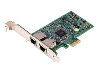 Dell Broadcom 5720 Dual Port 1GbE BASE-T Adapter, PCIe LP, Customer Kit, V2, FW RESTRICTIONS APPLY | Dell