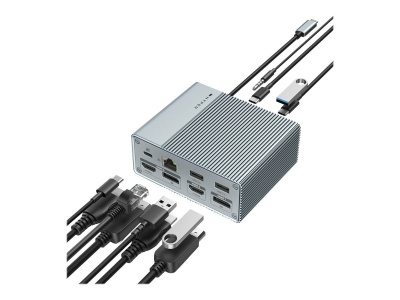 Hyper | HyperDrive GEN2 12-in-1 USB-C Docking Station | Ethernet LAN (RJ-45) ports 1 | HDMI ports quantity 2