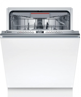 Bosch Bosch Serie | 4 | Pilnībā integrēts | SBH4ECX10E | Platums 59,8 cm | Augstums 86,5 cm | C klase | Eko programmas nominālā jauda 14 | Wi-Fi | Sudrabs