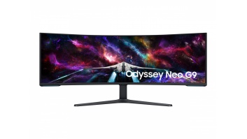 Samsung | Odyssey Neo G9 G95NC curved screen | LS57CG952NUXEN | 57 " | VA | Double UHD | 32:9 | 240 Hz | 1 ms | 2160 pixels | 350 cd/m² | HDMI ports quantity 3 | White | Warranty 36 month(s)