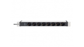 Digitus Socket Strip with Aluminum Profile, IEC C20 plug | DN-95428 | Sockets quantity 8