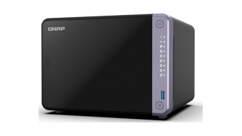 QNAP Cost-effective 6-bay 10GbE NAS | TS-632X-4G | Alpine | AL524 | Processor frequency 2 GHz | 4 GB | DDR4 SODIMM | 120W adapter (12VDC), 100-240VAC