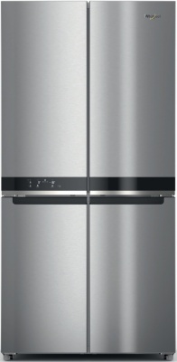 Whirlpool Ledusskapis/saldētava | WQ9 E2L EF | Brīvi stāvošs | 187,4 cm | Blakus blakus | Ledusskapja neto ietilpība 388 | Saldētavas neto tilpums 222 litri | E klase | Nerūsējošais tērauds