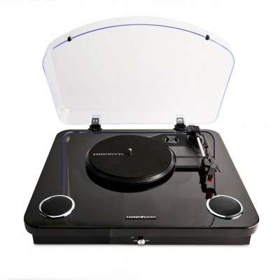 Energy Sistem BlackSpin Turntable, Black | Energy Sistem