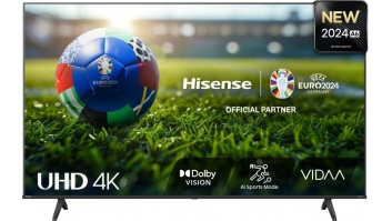 Hisense UHD Smart TV | 43A6N | 43" | Smart TV | VIDAA OS | UHD | Black