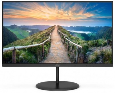 LCD Monitor|AOC|Q27V4EA|27"|Panel IPS|2560x1440|16:9|75Hz|4 ms|Speakers|Tilt|Colour Black|Q27V4EA