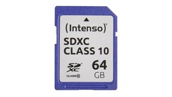 MEMORY SDXC 64GB C10/3411490 INTENSO