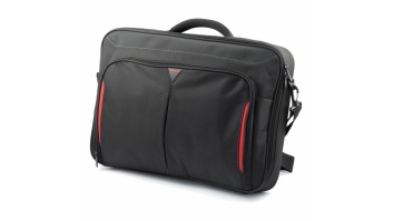 Targus | CN418EU | Clamshell Laptop Bag | Briefcase | Black/Red | 17-18 " | Shoulder strap