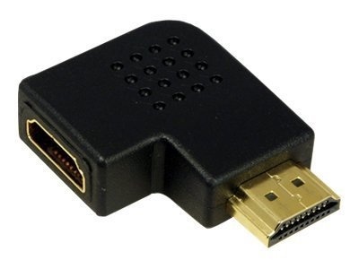 HDMI Adapter, AM to AF in 90 degree flat angled | Logilink