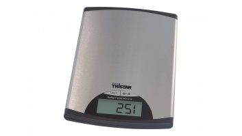 Tristar | Kitchen scale | KW-2435 | Maximum weight (capacity) 5 kg | Metallic