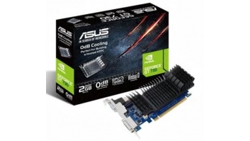 Asus | GF GT730-SL-2GD5-BRK | NVIDIA | 2 GB | GeForce GT 730 | GDDR5 | Cooling type Passive | DVI-D ports quantity 1 | HDMI ports quantity 1 | PCI Express 2.0 | Memory clock speed 5010 MHz | Processor frequency 902 MHz